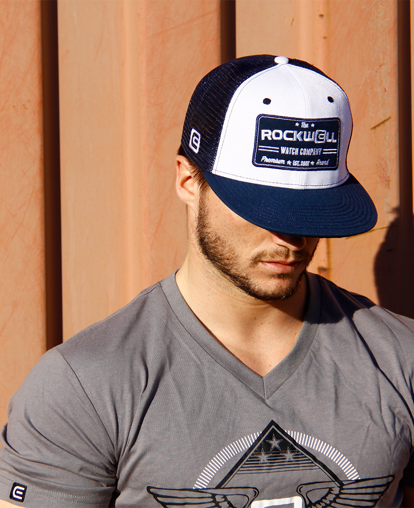 Rockwell Time Trucker Snapback Cap - Ultimate Sports Fan Gear - Korvel