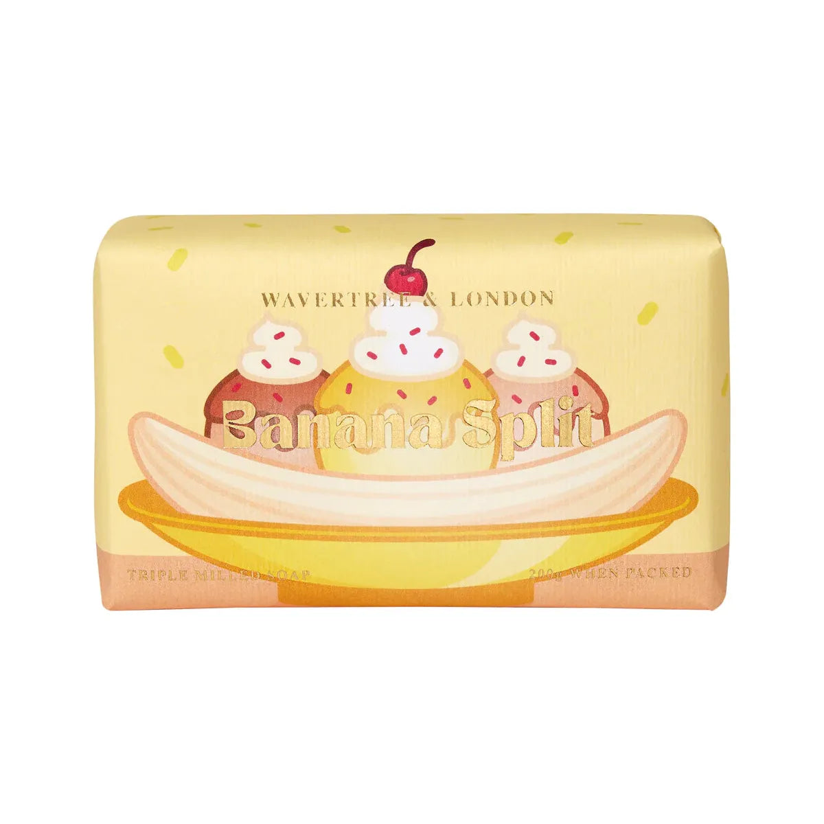 Savon de Luxe à la Banane Split Australien Wavertree & London - 200 g