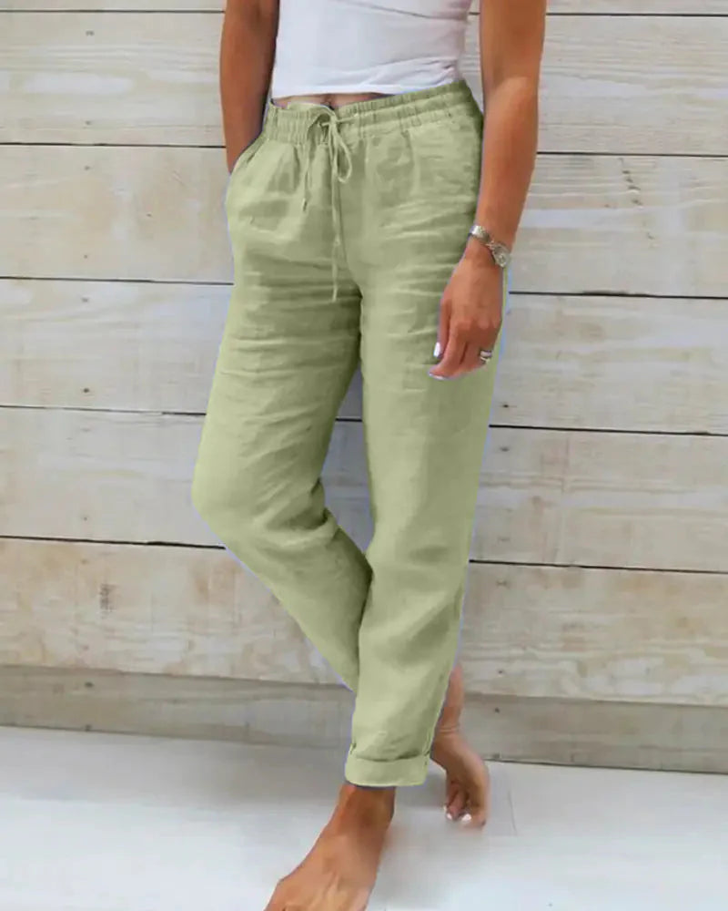 Premium Linen Pants for Women