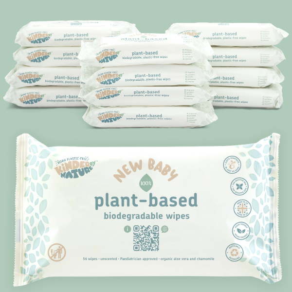 Kinder by Nature Biodegradable Plant-Based Baby Wipes - 672 Count