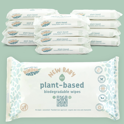 Kinder by Nature Biodegradable Plant-Based Baby Wipes - 672 Count