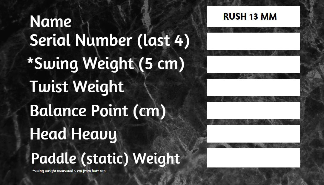 RUSH 13 Pink Singles Paddle - Power Meets Precision with Custom Accessories - Korvel