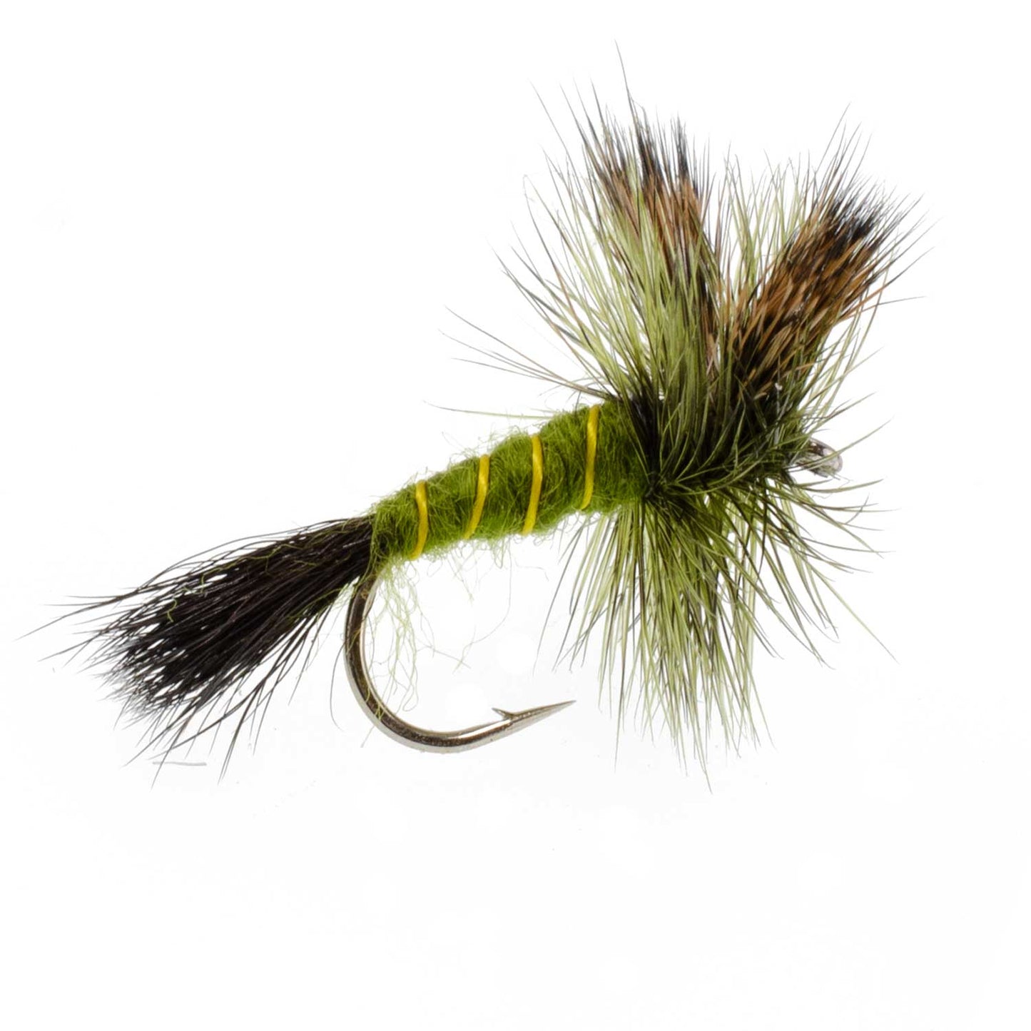 Pack de 3 mouches noyées Western Green Drake - Taille 8