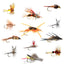 Premium Trout Fly Collection - 12 Essential Dry and Nymph Patterns for Western Fishing Adventures - Korvel