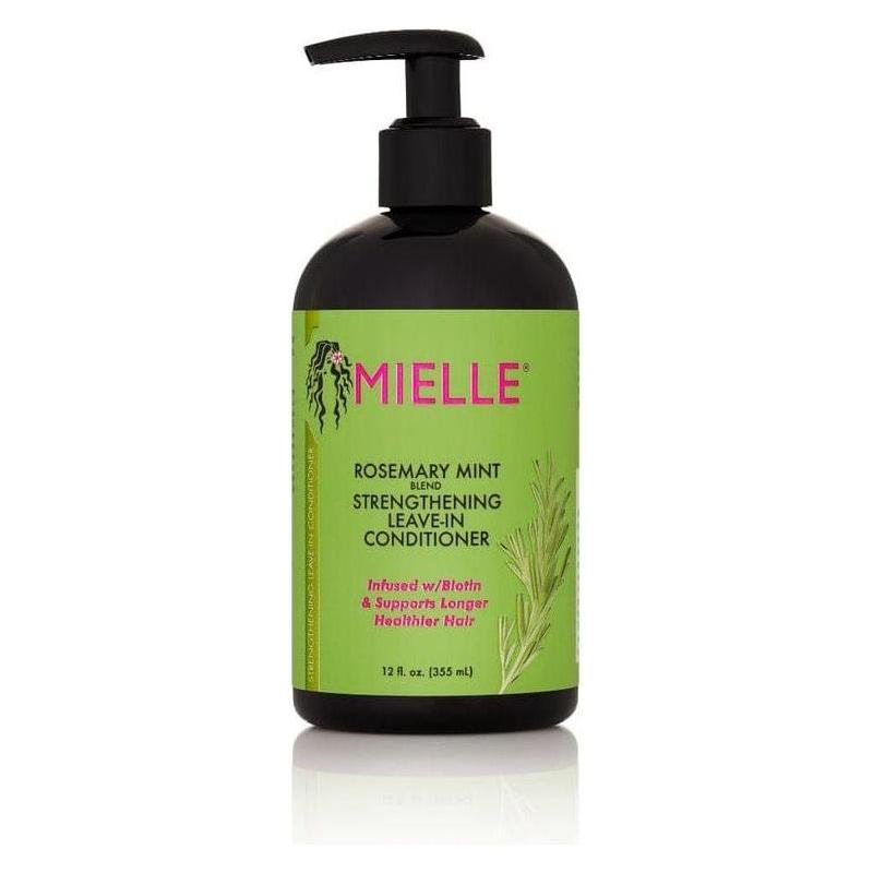 Acondicionador sin enjuague fortalecedor de romero y menta Mielle 12 oz