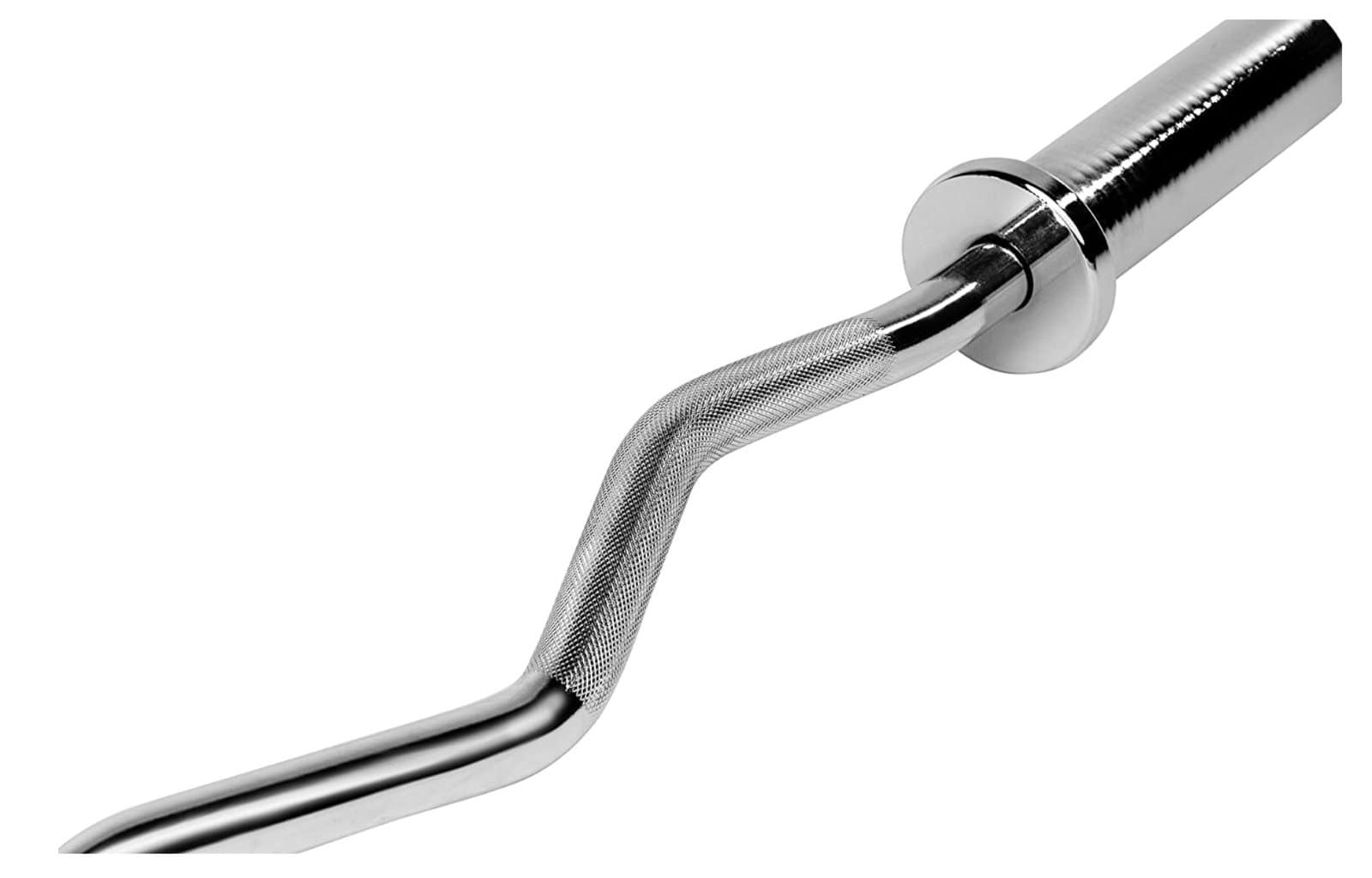 Versatile 47" EZ Curl Bar for Total Body Workouts - Korvel