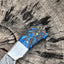 Premium Custom Damascus Steel Skinning Knife with Epoxy Pine Cone Handle - Korvel