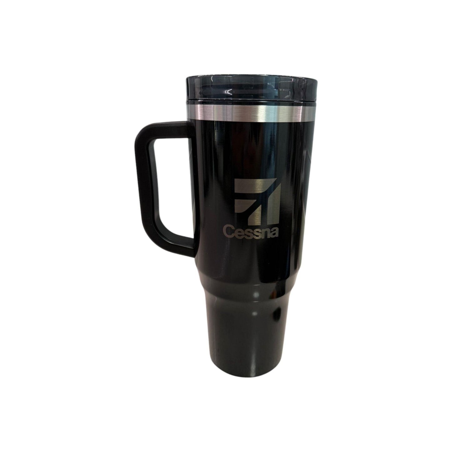 Mug de Voyage en Acier Inoxydable Cessna – Tasse Isolée de 40 oz