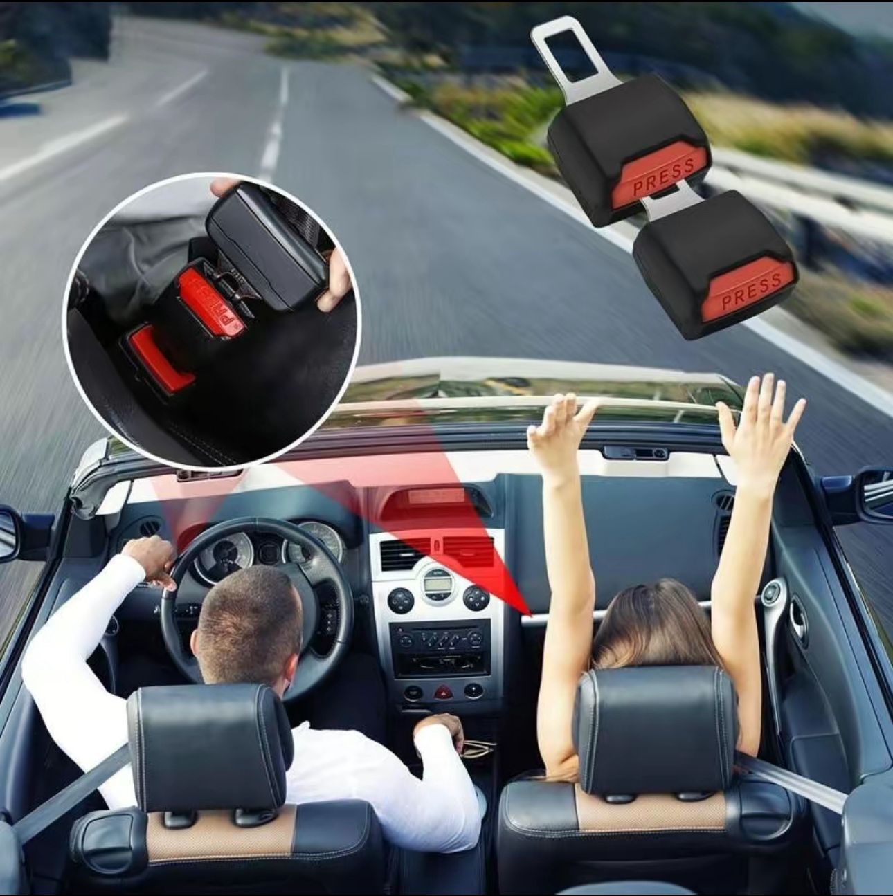 Premium Seat Belt Extender for Enhanced Comfort