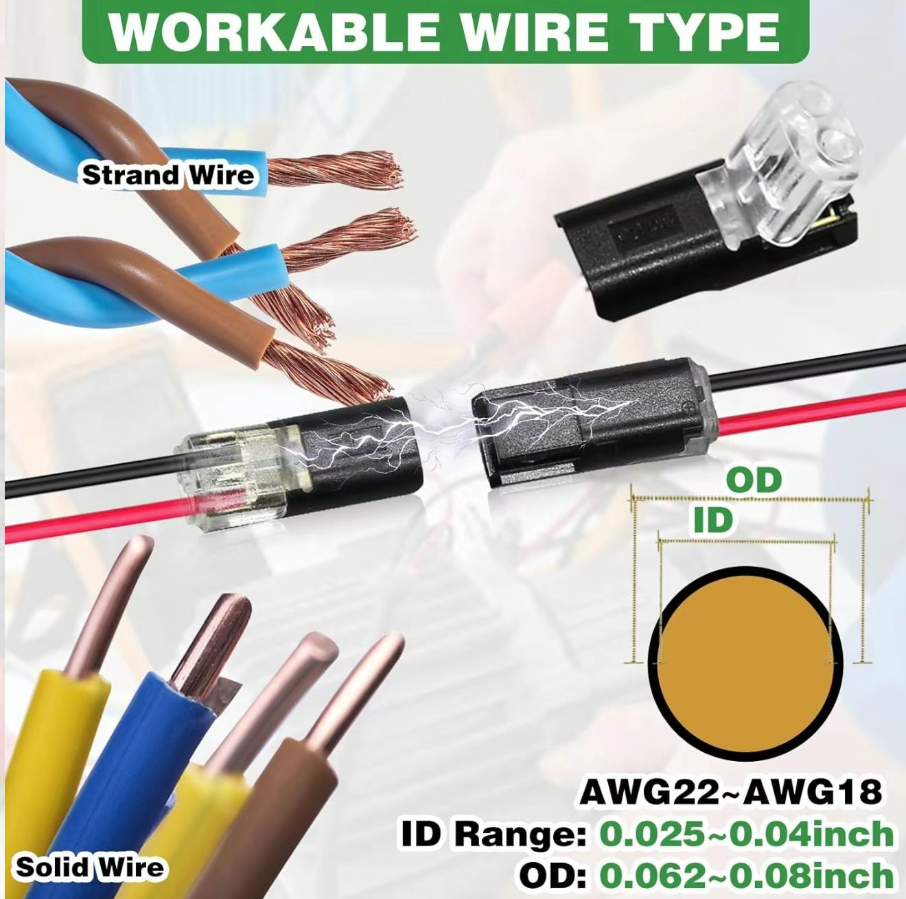 Lock Strip Connector for LED Lighting