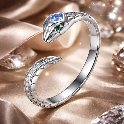 Bague en argent sterling 925 oxydé avec pavé de CZ pour femmes