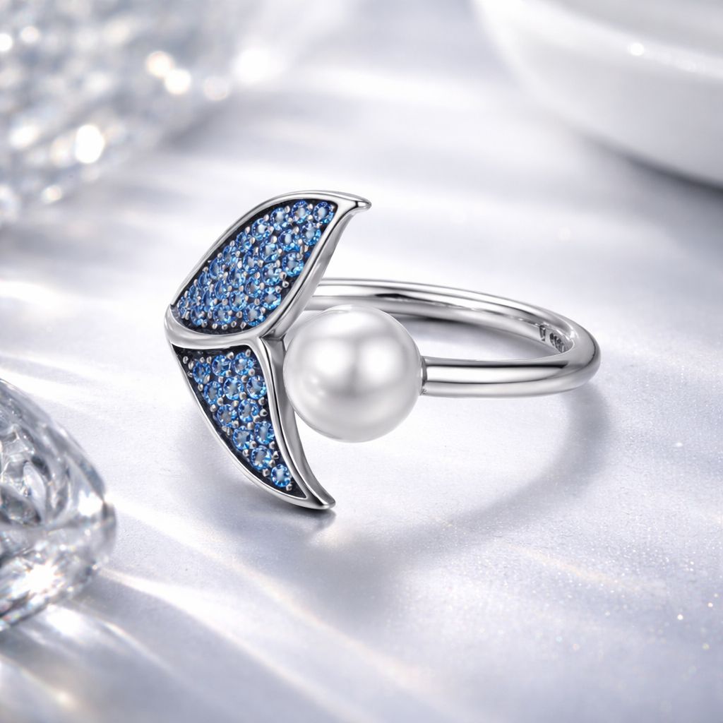 S925 Sterling Silver Unique Design Engagement Ring