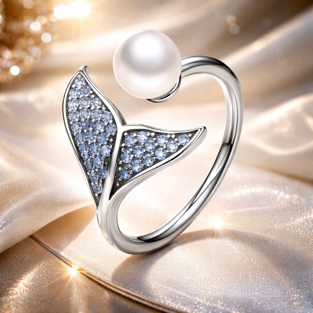 S925 Sterling Silver Unique Design Engagement Ring