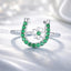 Elegant 925 Sterling Silver Plated CZ Engagement Ring for Women
