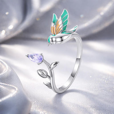 Anillo CZ con Pavé de Plata Esterlina 925 Elegante
