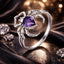 Bague en argent sterling 925 avec pavé en CZ - Taille 6.0
