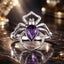 Bague en argent sterling 925 avec pavé en CZ - Taille 6.0
