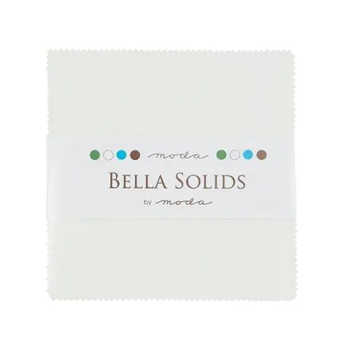Paquete de Encantos White Bella Solids Precuts