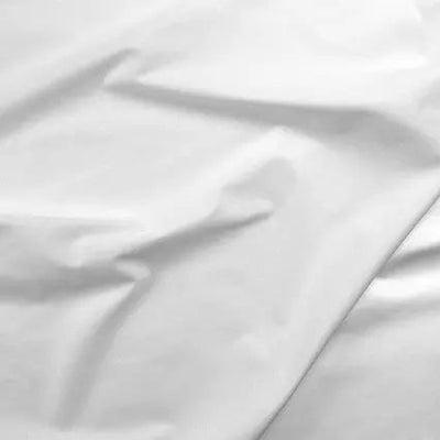 Premium White Cotton Muslin Wideback Fabric per Yard