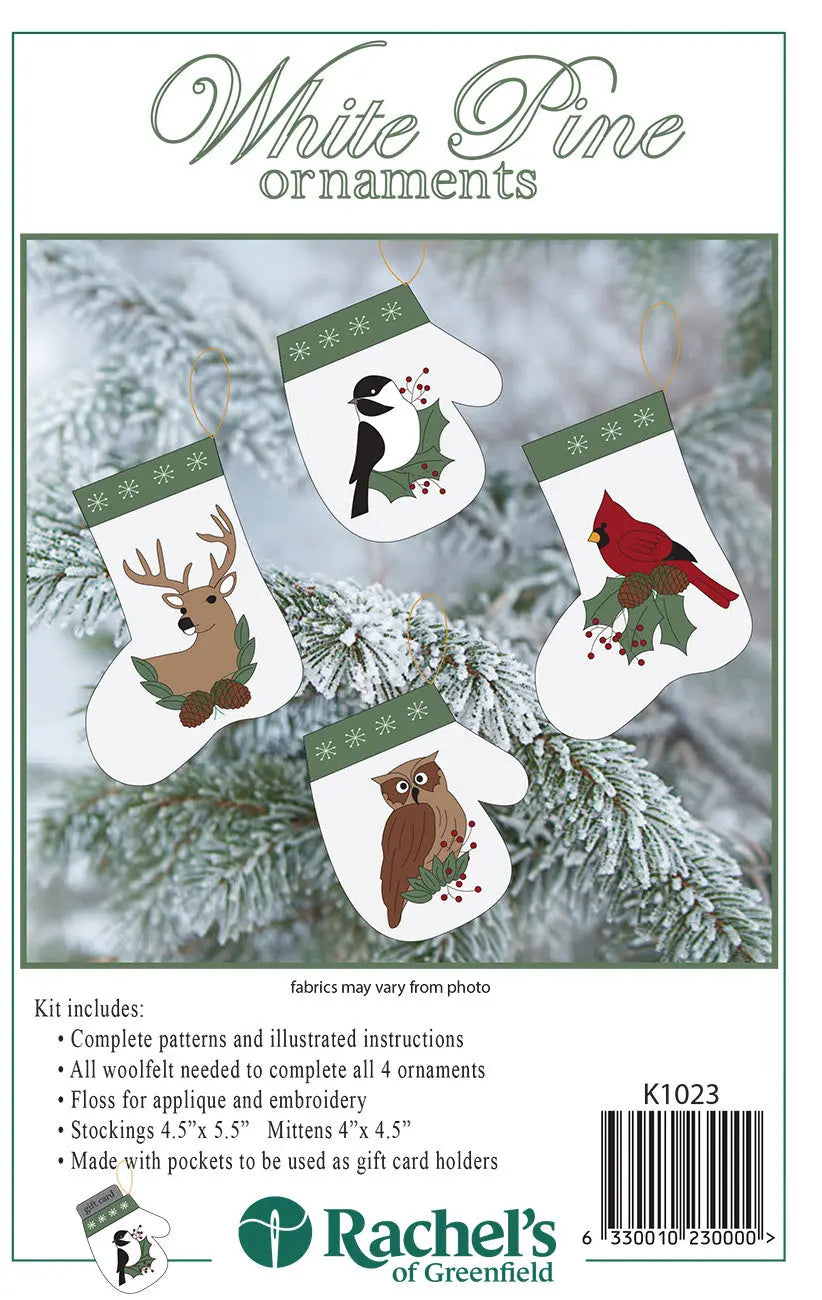 White Pine Ornaments Craft Kit