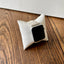 Bracelet Apple Watch en alligator mat blanc os