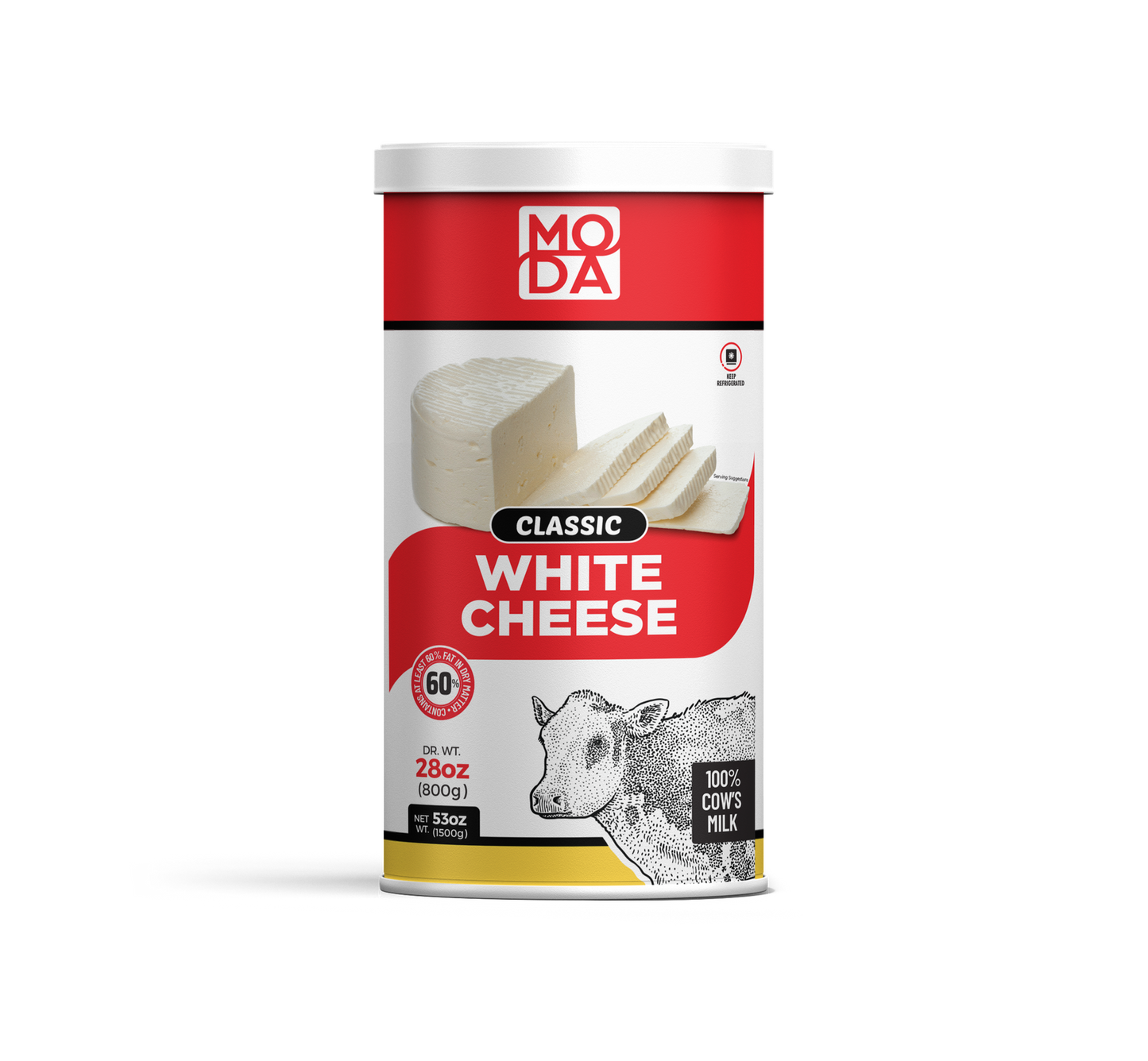 Moda White Cheese – 800 g (28 oz)