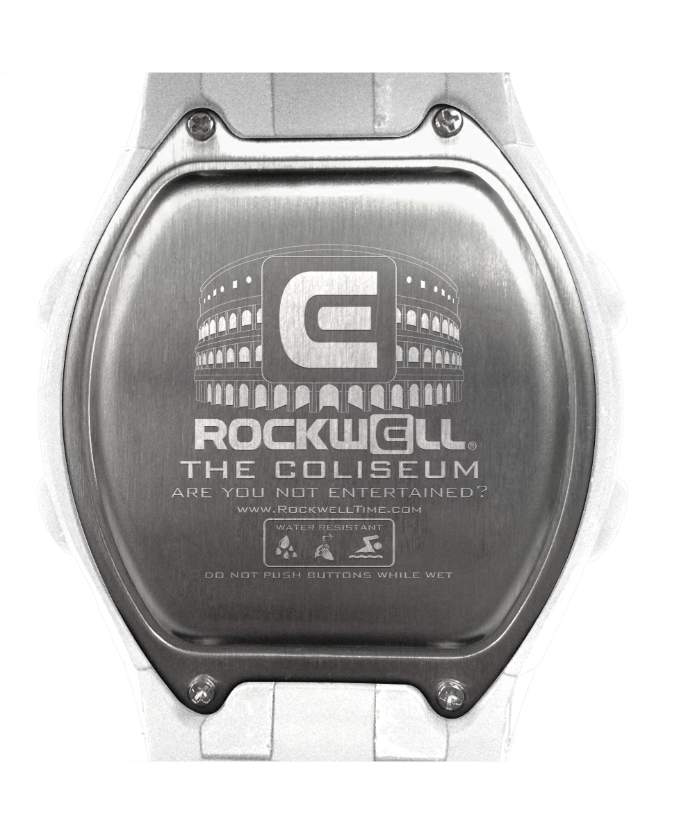 Reloj Coliseum Fit™ Blanco/Negro