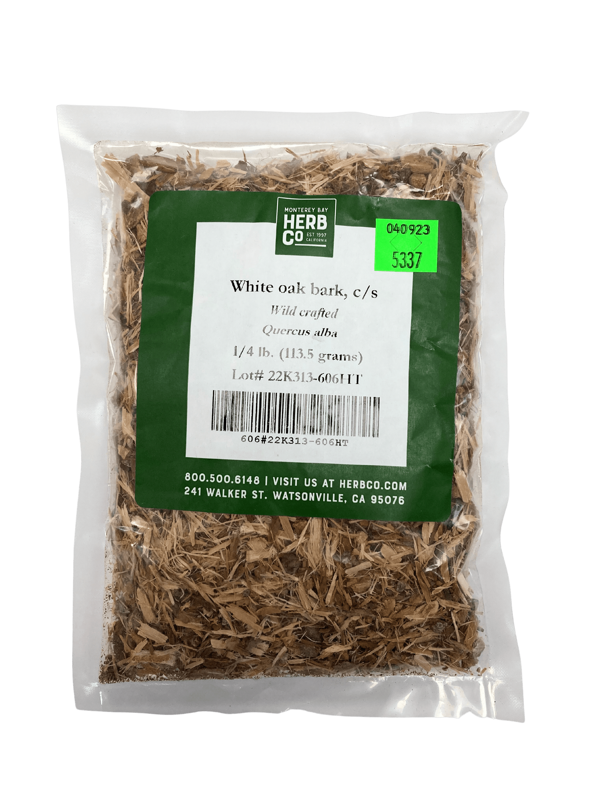 Premium Cut White Oak Bark for Natural Remedies - Korvel
