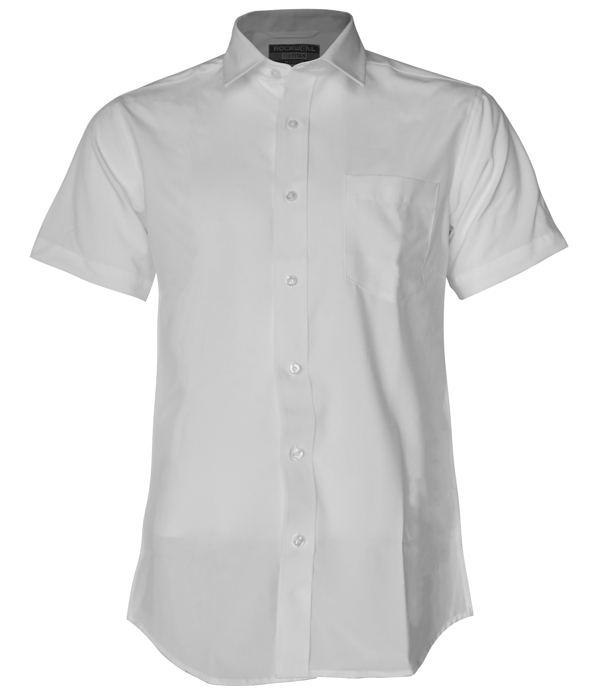 Titan Performance White Short Sleeve Shirt - Korvel