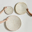 White Washed Handwoven Wall Basket - Korvel