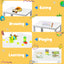 Juego de Comedor y Estudio Multi Actividad para Niños de 3 Piezas - Blanco