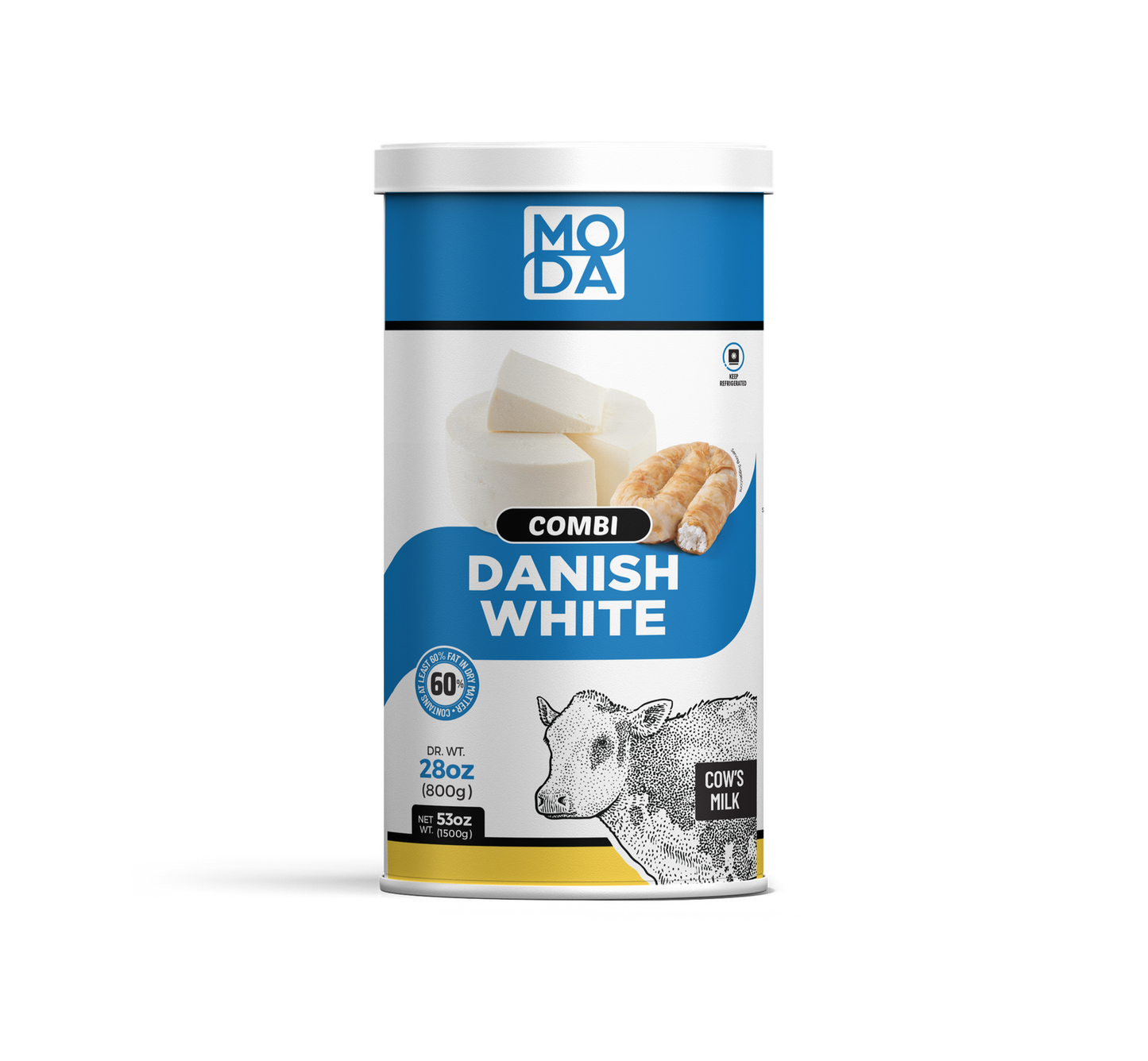 Moda Danish White Cheese – 800 g (28 oz)
