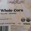 Organic Whole Yellow Corn - Premium Quality