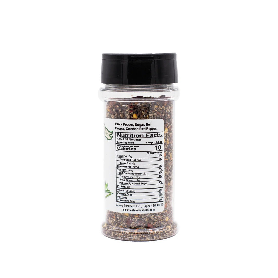 Lesley Elizabeth Wicked Good Pepper - Mezcla Picante Sin Sal (250mL)