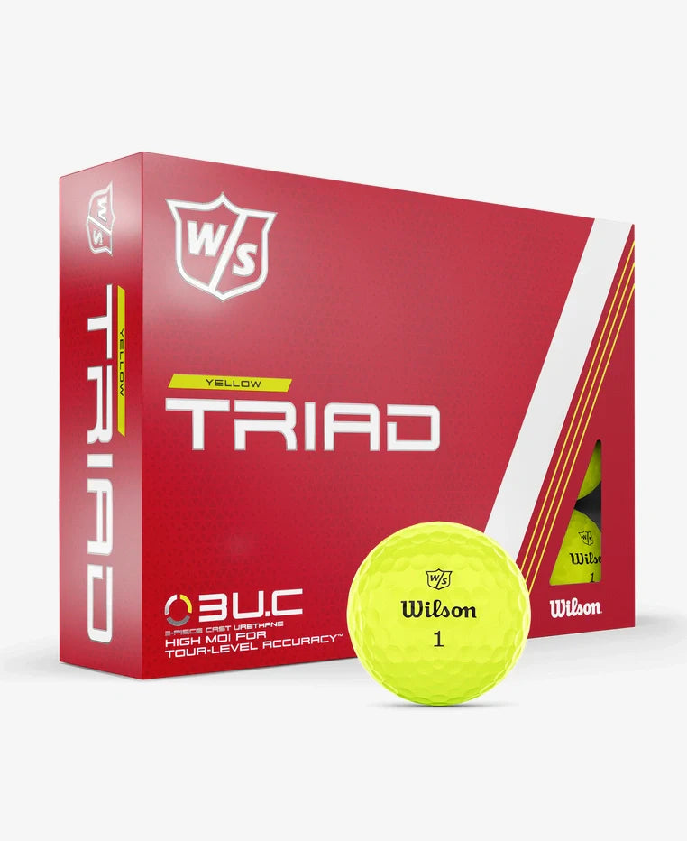 Wilson Triad Performance Golf Balls - 2022 Edition