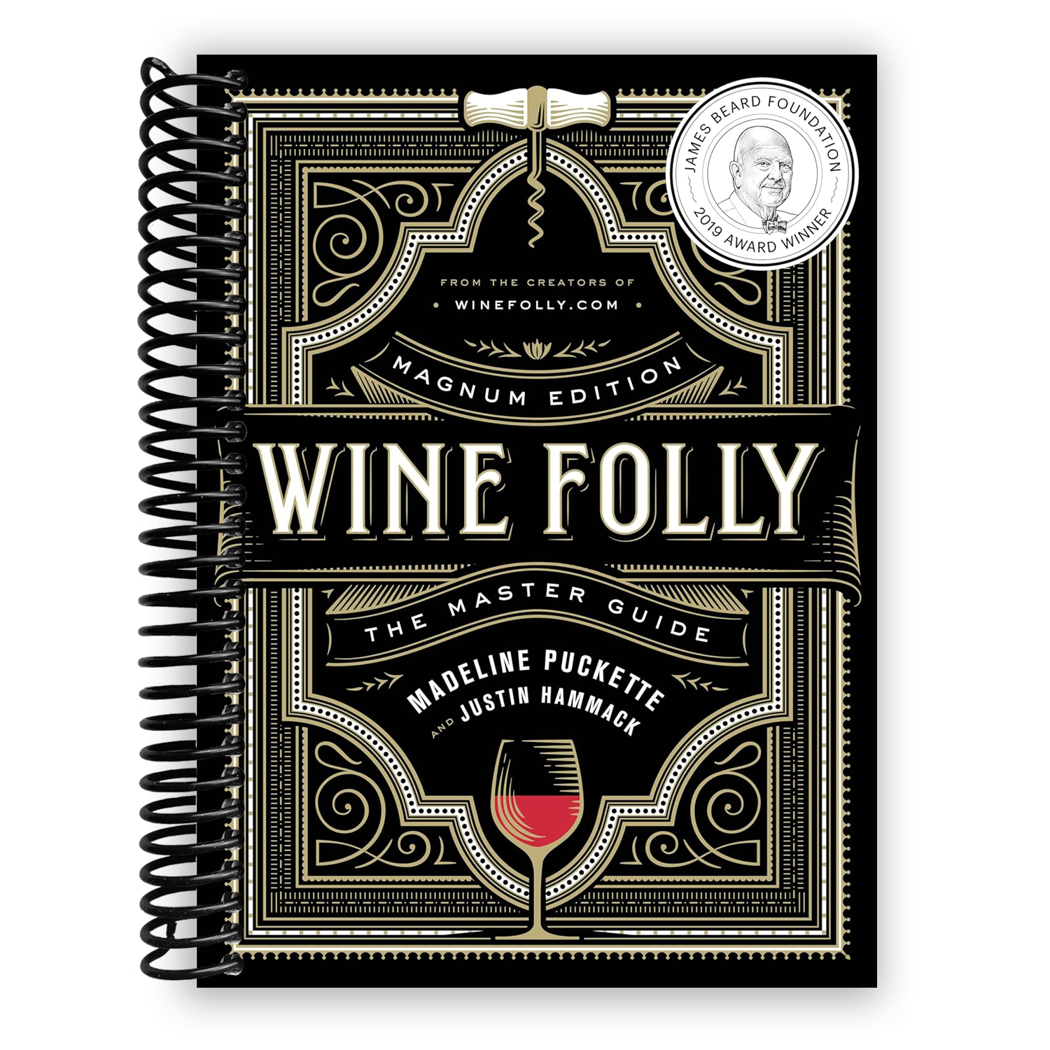 Wine Folly: The Ultimate Spiral Bound Wine Guide - Korvel