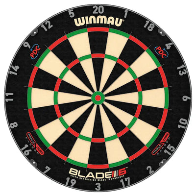 Winmau Blade 6 Triple Core Professional Steel Tip Dartboard - Korvel