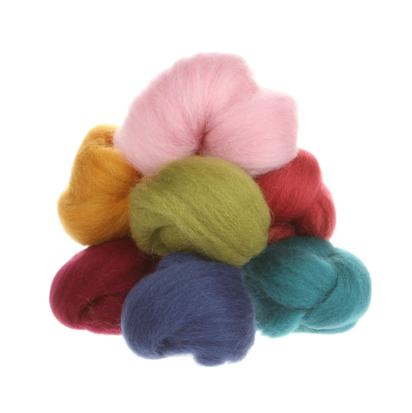 Wistyria Editions Wool Roving 8 Color Assortment