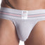 GYM Supporter Athlétique Classique pour Homme à Large Bande de 3" - X-Large Gris Chiné