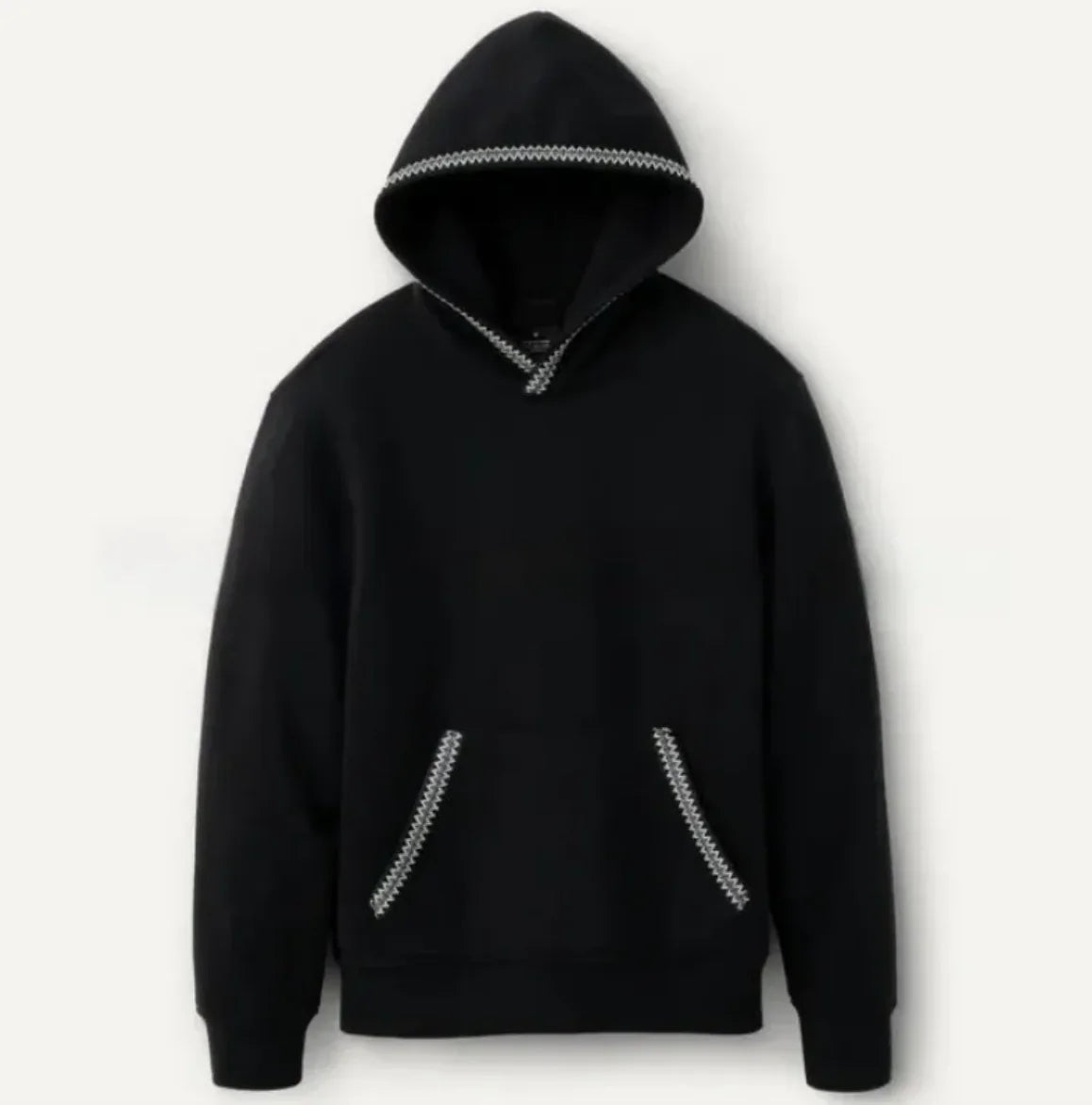 Sudadera con capucha de felpa en tonos tierra