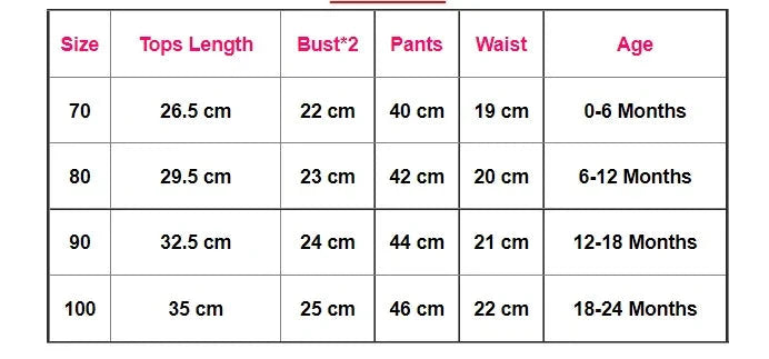 Ensemble de Vêtements Confortables pour Bébés
