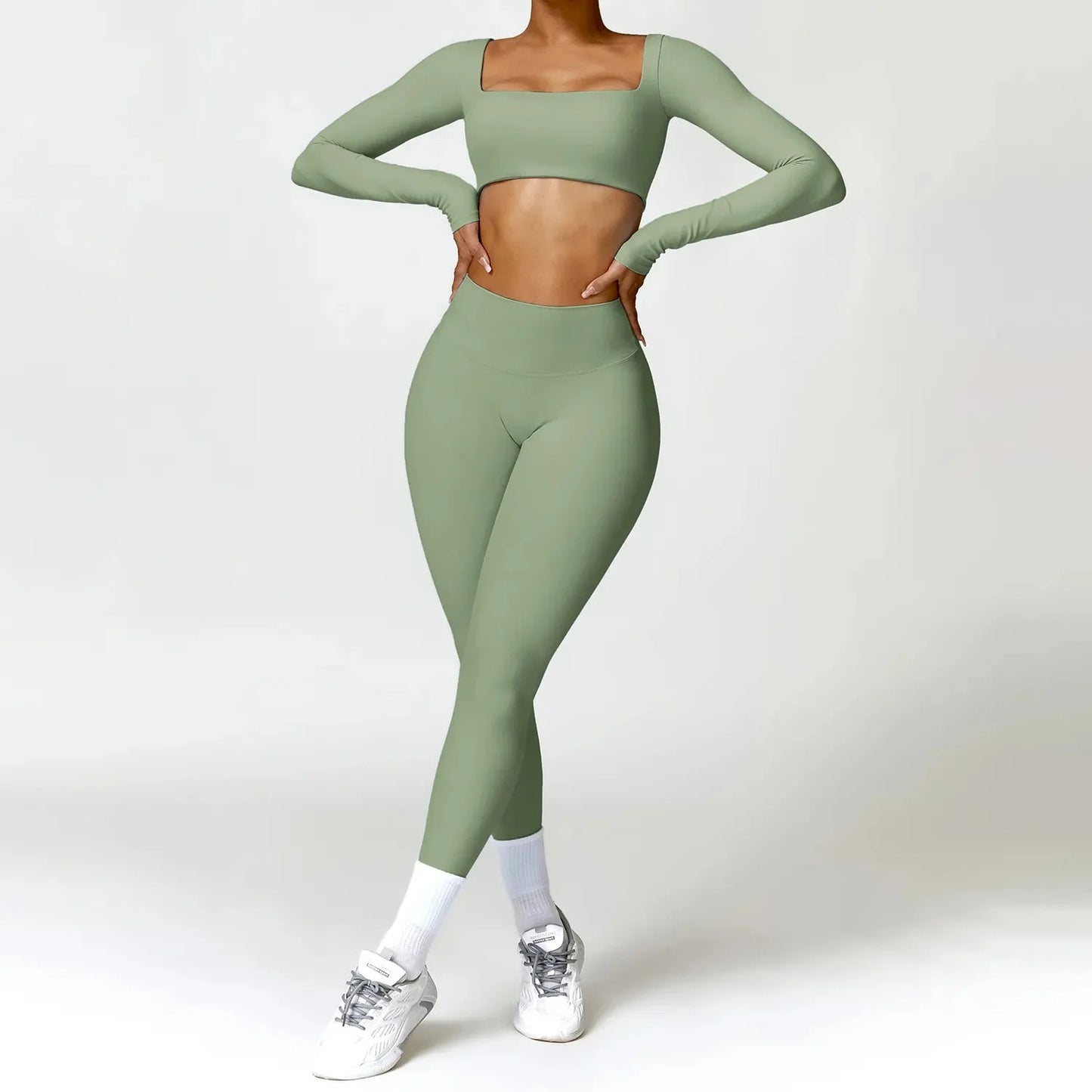 Conjunto de Sujetador y Pantalones de Tela Elegante