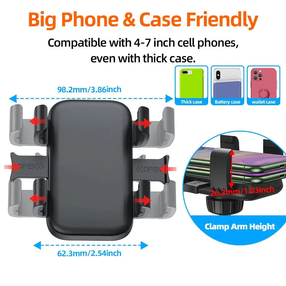 Premium Bike Phone Holder for Outdoor Adventures
