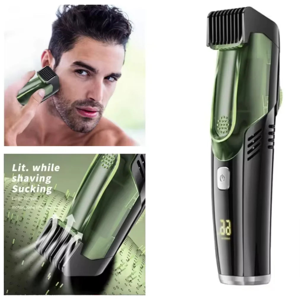 Recortadora de barba eléctrica con aspiradora lavable Ruyucare