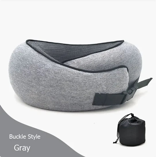 Premium Memory Foam Travel Neck Pillow