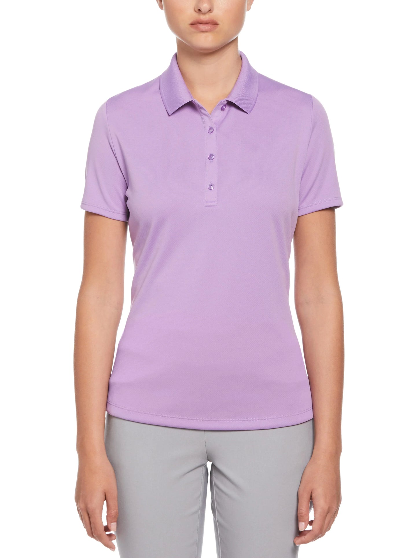Women's Performance Solid Swing Tech Golf Polo