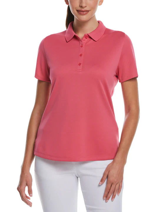 Women's Performance Solid Swing Tech Golf Polo