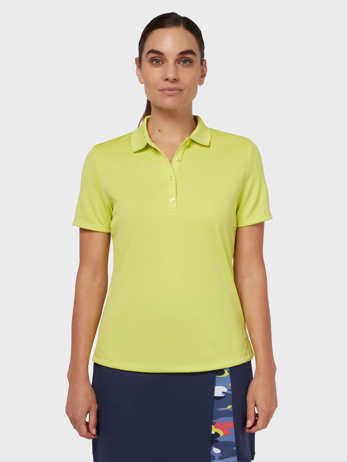 Women's Performance Solid Swing Tech Golf Polo