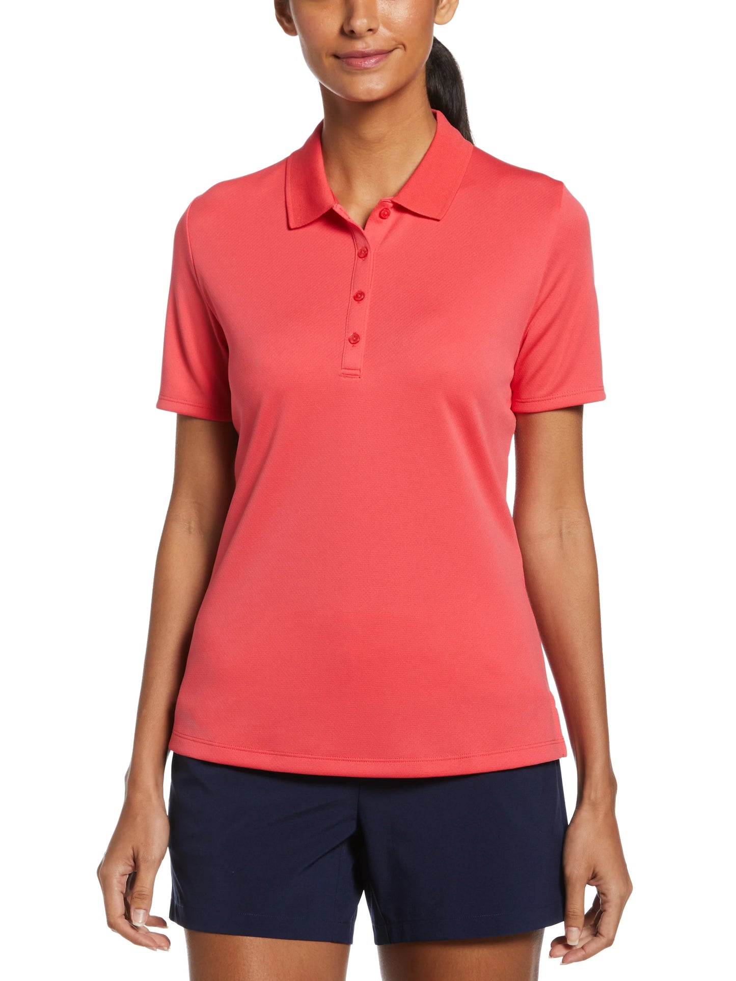 Women's Performance Solid Swing Tech Golf Polo