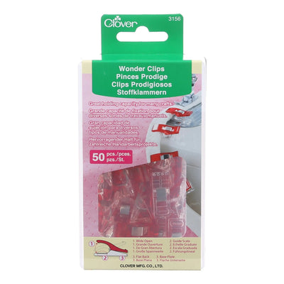 Wonder Clips 50ct - Premium Crafting Clips